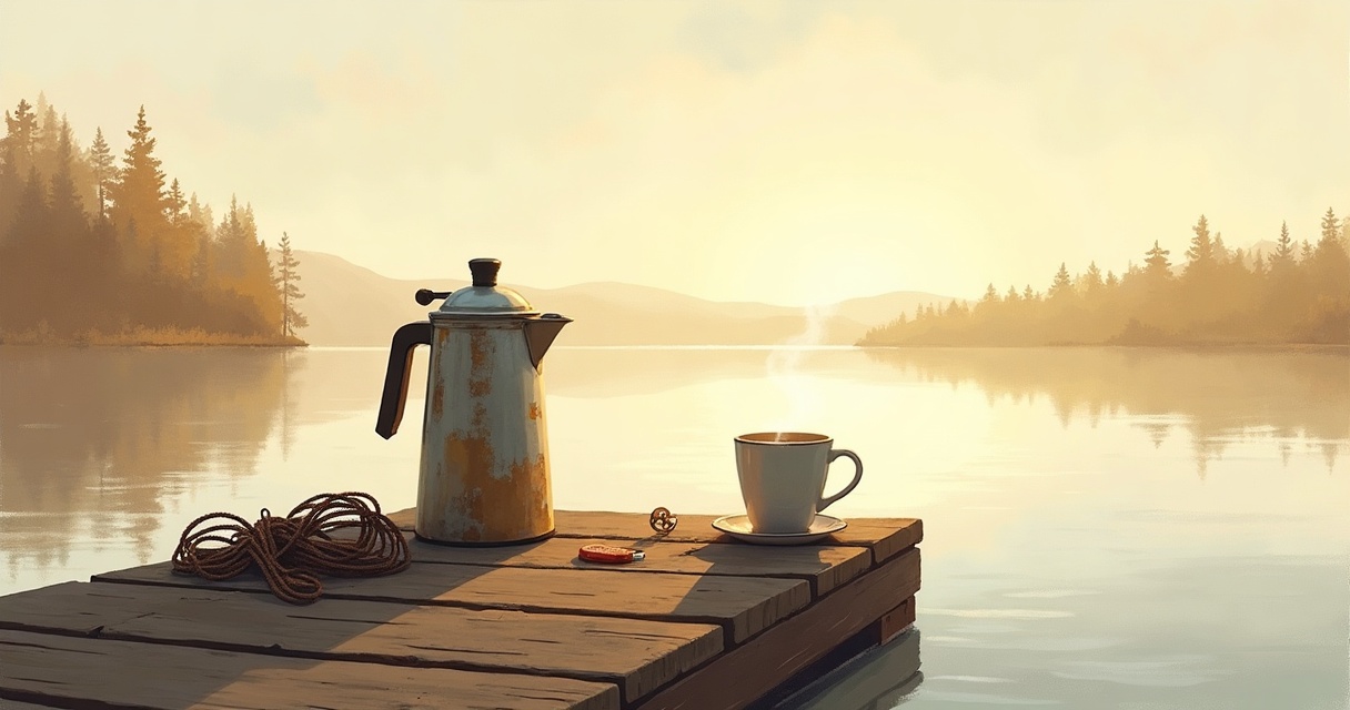 Illustration for The Dented Thermos